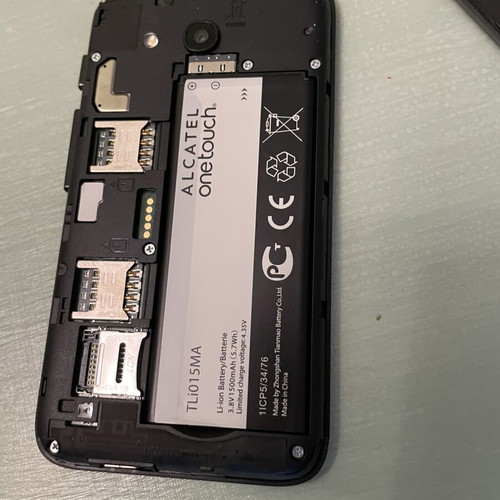 Alcatel One Touch two used smartphones with charger, dual SIM