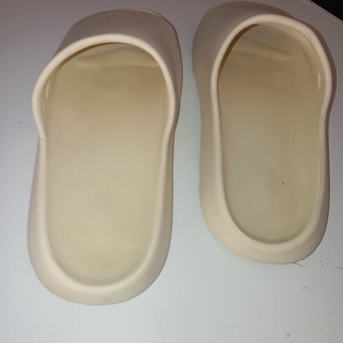 Flip-flops sabo size 44 used, anatomical sole, cream color