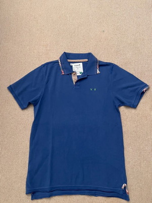 Project E cotton polo shirt XL like new, blue