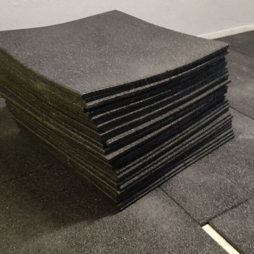 Rubber flooring like new, 2 cm thickness