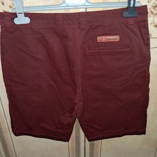 Vancouver burgundy bermuda shorts