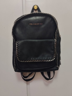 Stella McCartney Falabella Backpack black vegan leather used