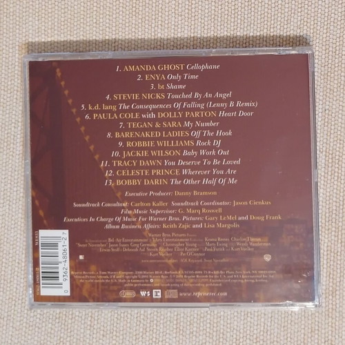 Sweet November Original Motion Picture Soundtrack CD like new