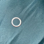 Ring pink plastic like new
