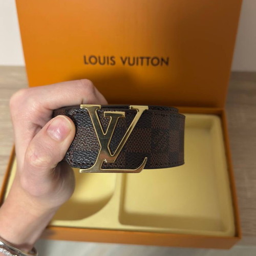Louis Vuitton original LV belt, brown, size 100