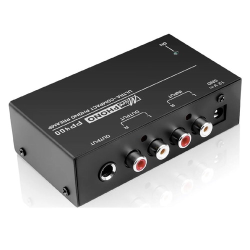 Sanyo turntable with extra preamplifier