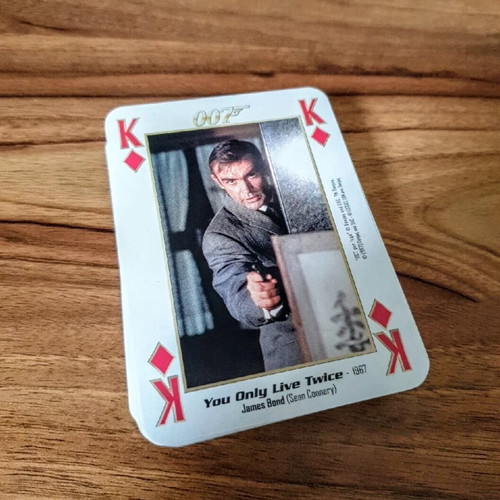James Bond 007 playing cards new with 52 original images from first 10 films