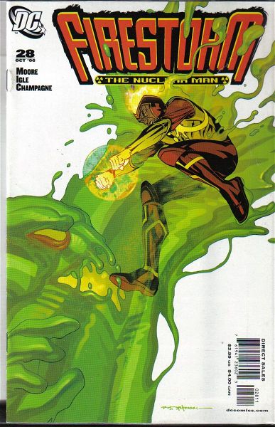  DC COMICS xenoglossa FIRESTORM THE NUCLEAR MAN(2006)