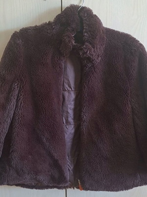 Save The Duck double face jacket like new, size S, brown-red