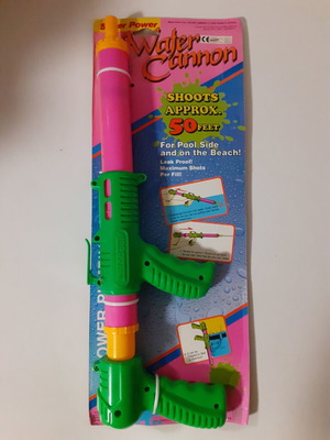 Water Cannon 90s decade toy new