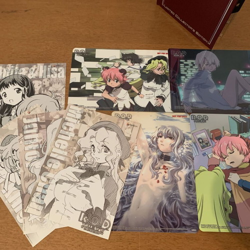 Read or Die R.O.D.+ DVD Limited Book Collectors Edition Box Set like new, Anime Manga