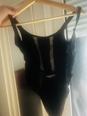 Bubblegun black lace swimsuit