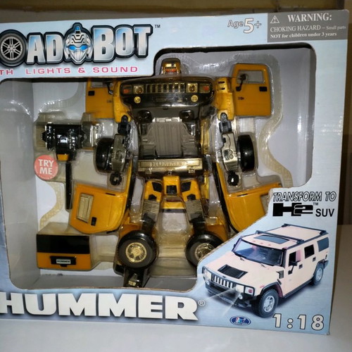 Roadbot Hummer remote control with transformation new