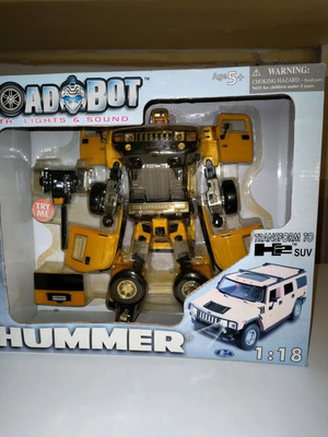 Roadbot Hummer remote control with transformation new