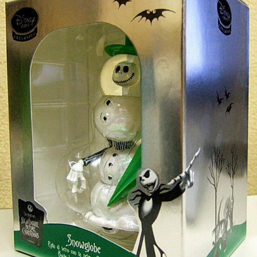 Disney Store Jack from Nightmare Before Christmas Snow Globe new