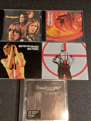Iggy And The Stooges Complete Discography 5 CDs Used, Rock