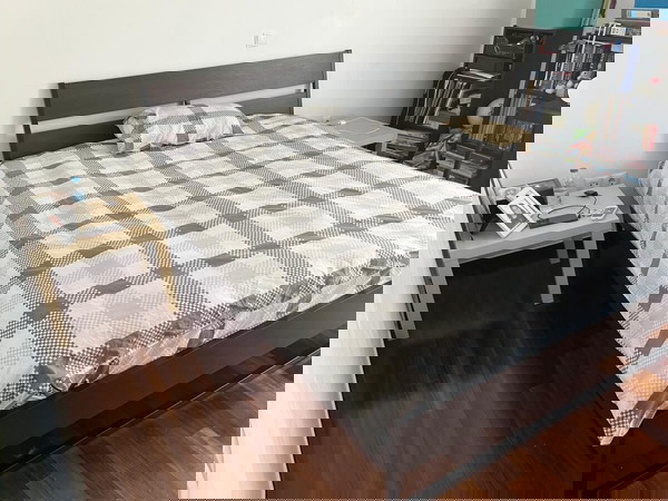 Double Bed and Sleeping Matress (160*210)