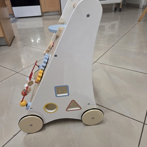 Wooden baby walker