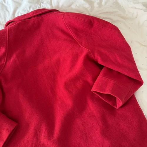Kimono coat Eastex Heirloom raspberry pink like new, wool