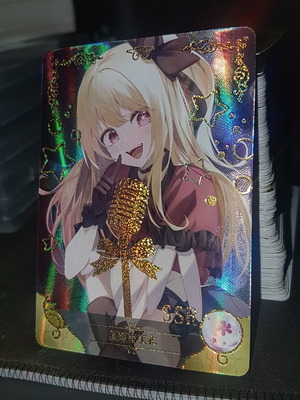 Ruby Hoshino Oshi No Ko anime waifu holo card