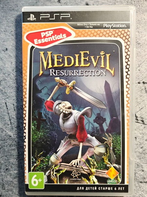 PSP MediEvil Resurrection Essentials употребявана игра