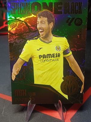 Panini Megacracks La Liga 2025/26 Dani Parejo Special One Black #SB5 card like new Villarreal