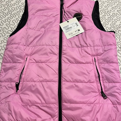 Napapijri reversible jacket for girls, 14 years, black and pink