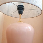 Table lamp and shade like new, dimensions 61cm