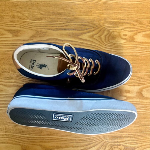 Polo Ralph Lauren blue athletic shoes size 46 like new