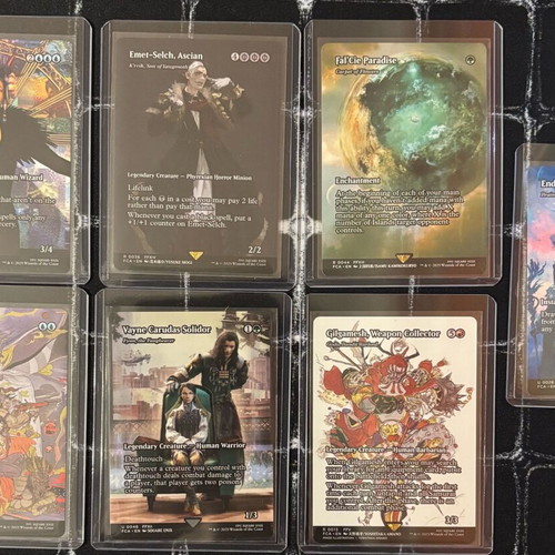mtg final fantasy bundle cards MTG Final Fantasy Y'shtola, Night's Blessed Commander Sleeves 100ct main image 1
