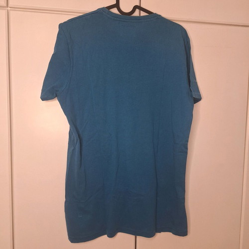 Funky Buddha men's short-sleeve blue t-shirt like new, size S