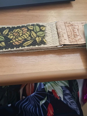 Levy's 1973 Instrument Strap made with sustainable materials