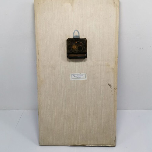 Wall clock with Egyptian depiction used, 1990s