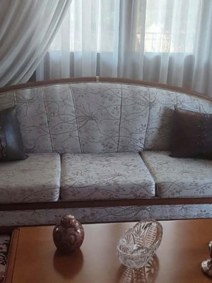 Sofa set with three-seater and two-seater sofas, 2 small tables