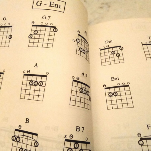 Chord Lexicon guitar chords book like new