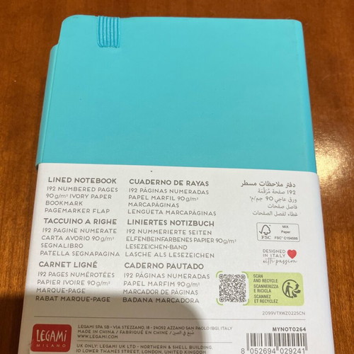 Notebook Legami new