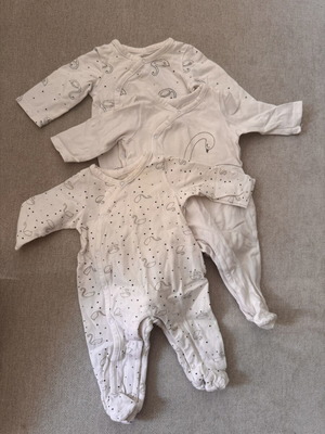 Orchestra baby rompers for 0-3 months like new, set of 3