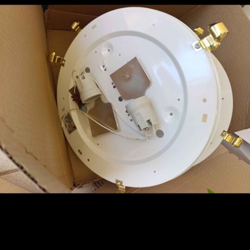Ceiling lights, new, 40cm and 30cm diameter plafoniere