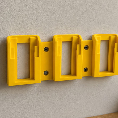 Dewalt 3-Position Wall Mount Battery Holder new