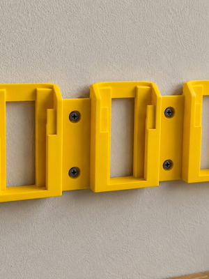 Βάση τοίχου 3 θέσεων για μπαταρίες Dewalt καινούργιο