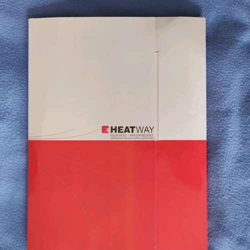 Paper folder for photocopies, 31x23 cm