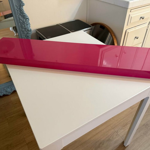 IKEA LACK shelf pink like new