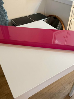 IKEA LACK shelf pink like new