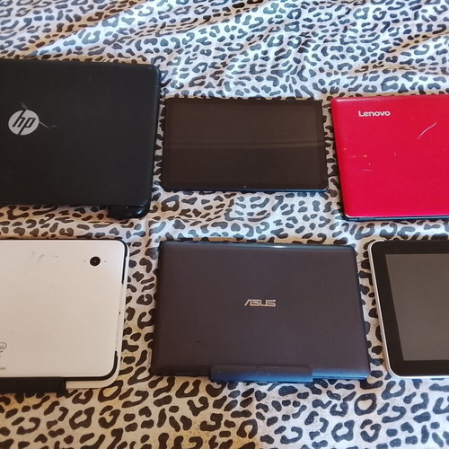 Tablets for spare parts, all together