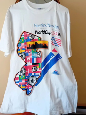 Vintage t-shirt World Cup 1994 size L new