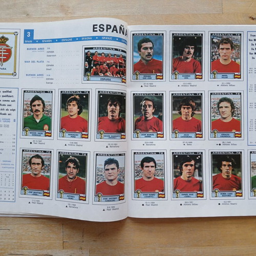 Panini Argentina 1978 Official Reprint Album like new