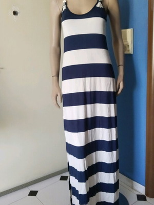 Φόρεμα καλοκαιρινό Marlen σαν καινούργιο, one size, μπλε