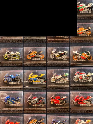Moto GP miniatures new, set of 30
