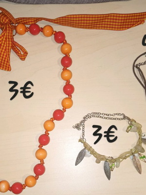 Summer necklaces like new, Alexi Andrioti and AVON
