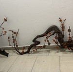 Decorative iron branches used